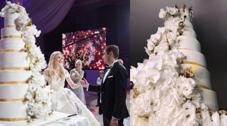 Probabil, cel mai spectaculos tort de nuntă din Moldova! Vezi cine l-a creat și de ce