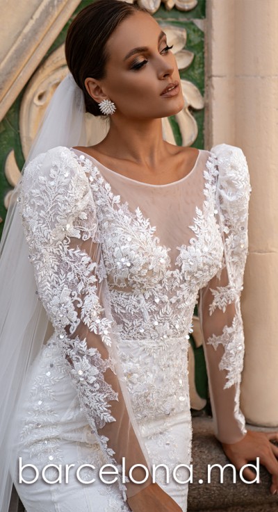 Rochia de mireasă FREDELLA din colecția 2022 exclusiv în salonul “BARCELONA”!