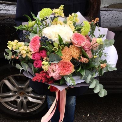 Eucalipt Bouquet realizat de Bantik.md