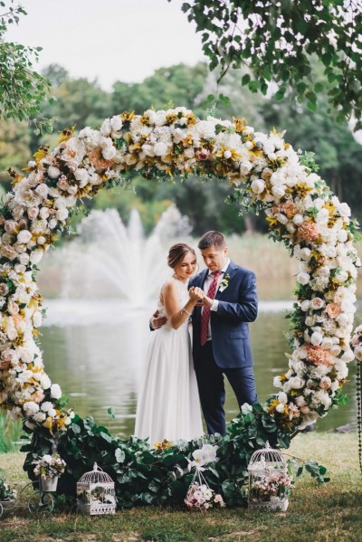 Decorul unei nunți selecte de la 