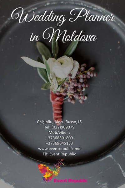 Wedding and event planner in Moldova.