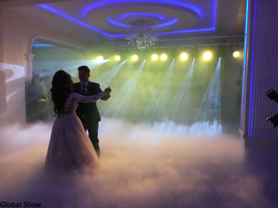 Rezervă Show de Lumini Profesionale și Fum greu la evenimentul tău !
